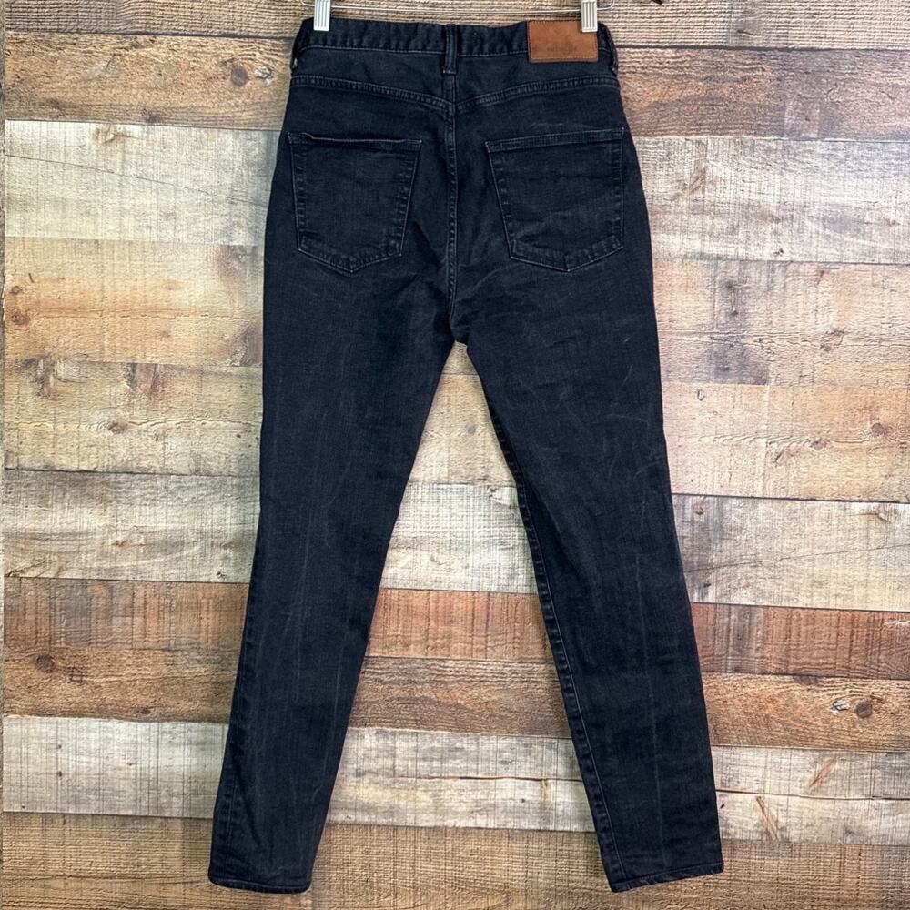 Moussy Vintage Filer Rebirth Skinny Jeans High Waist Light Black SZ 28 - Picture 5 of 10